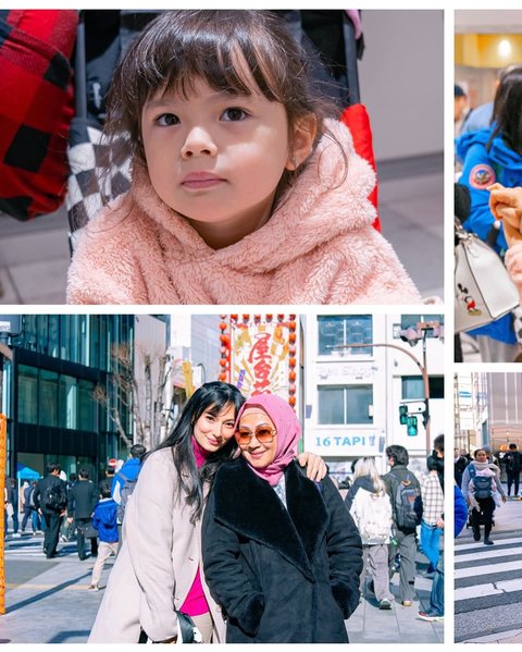 Potret Asmirandah dan Jonas Rivanno Ajak Anak Liburan ke Jepang, Penampilan Chloe Curi Perhatian