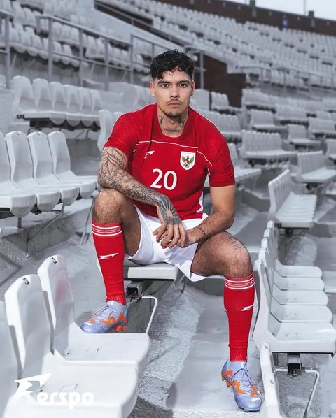 Potret Jersey Baru Timnas Indonesia (instagram.com/erspo.official)