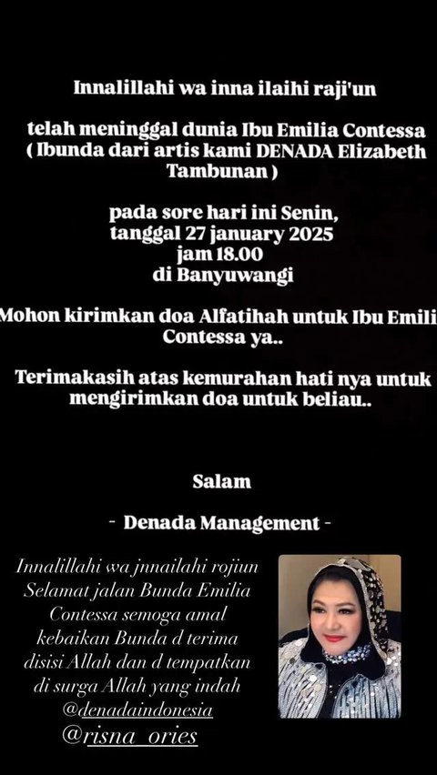 Seorang penyanyi dan aktris era 70an, ia juga merupakan seorang politikus