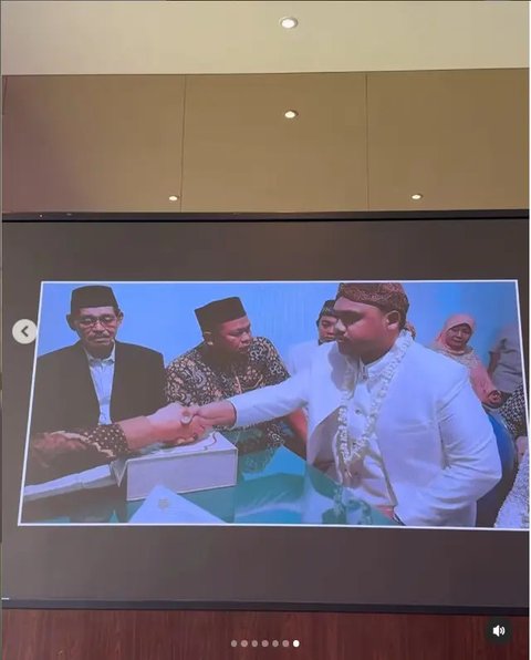 Potret Akad Nikah Salma Salsabil. (Sumber: Instagram/nabilataqiyyah dan TikTok)