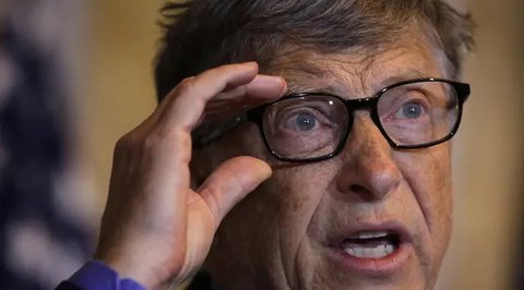 Pendiri perusahaan raksasa Microsoft, Bill Gates (Kevork Djansezian/Getty Images for Masters Grand Slam Indoor/AFP)
