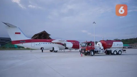 Menteri Perhubungan Budi Karya Sumadi kembali mengecek pembangunan Bandara Ibu Kota Nusantara (IKN). (Foto: Kementerian Perhubungan)