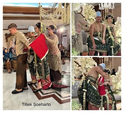 Potret Titiek Soeharto Hadiri Pernikahan Putra Ari Sigit