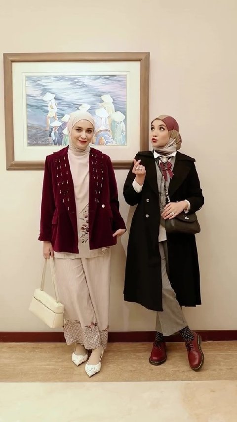 Potret Akurnya Zaskia dan Shireen Sungkar yang Selalu Kompak, Sampai Disebut Netizen Sibling Goals