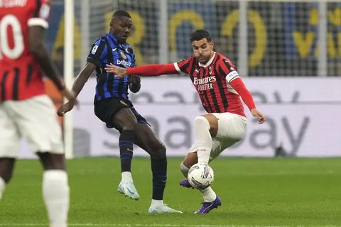 Liga Italia - AC Milan Vs Inter Milan (Bola.com/Adreanus Titus)