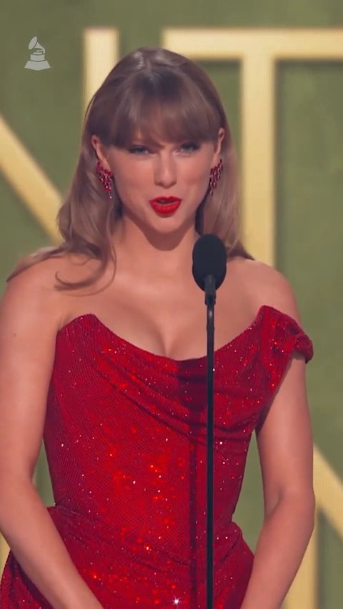 Penampilan Taylor Swift di After Party Grammy Awards 2025 Jadi Sorotan, Pakai Mini Dress Gucci