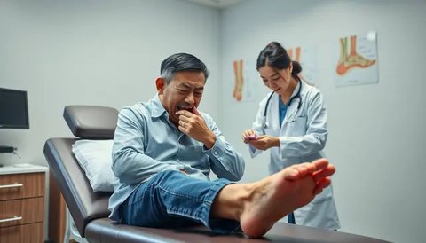 Waspadai gejala-gejala asam urat yang kapan saja bisa menyerang kamu tanpa bisa disadari. Untuk itu baca dan pahamilah 4 gejala ini agar terhindar dari serangan asam urat secara tiba-tiba. (S
