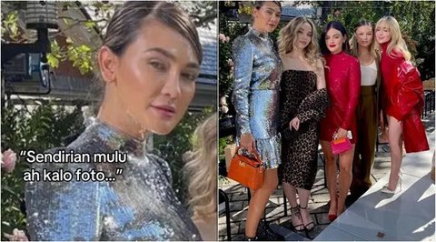 Artis ikut tren viral 'kasihan banget'. (sumber: TikTok/@raisa6690/lunamaya)