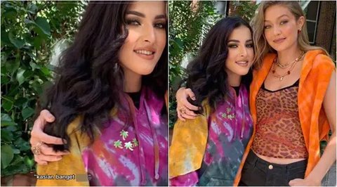 Artis ikut tren viral 'kasihan banget'. (sumber: TikTok/@raisa6690/lunamaya)