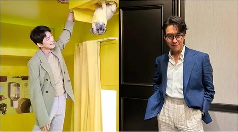 Potret beda gaya pemain 'A Business Proposal' Korea vs Indonesia. (sumber: X/@kdrama_menfess, Instagram/imhyoseop/abidzar73)