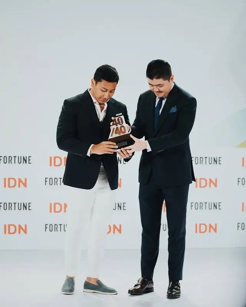 Public figur masuk 40 Under 40 Fortune Indonesia 2025. (sumber: Instagram/arnoldpo/raisa6690)