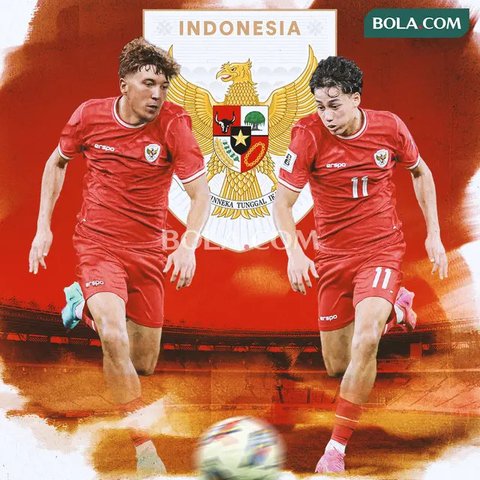 Timnas Indonesia - Ole Romeny dan Patrick Kluivert nuansa Timnas Indonesia (Bola.com/Adreanus Titus)