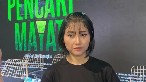 Riyuka Bunga di Kawasan Tebet, Jakarta Selatan, Selasa (11/2/2025). (Via M. Altaf Jauhar)