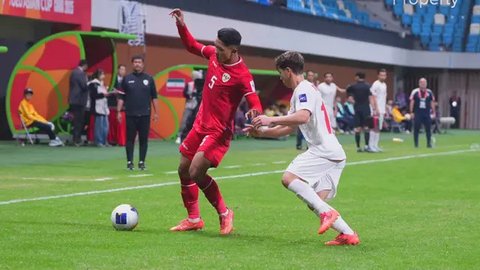 FOTO: Momen Timnas Indonesia Takluk 0-3 dari Iran di Laga Perdana Piala Asia U-20