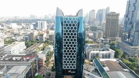 Gedung Kementrian BUMN. (Liputan6.com/Angga Yuniar)