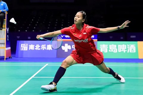Tim bulutangkis Indonesia keluar sebagai juara Badminton Asia Mixed Team Championship 2025, Minggu (16/2/2025) sore WIB. (Tangkapan Layar/Vidio)