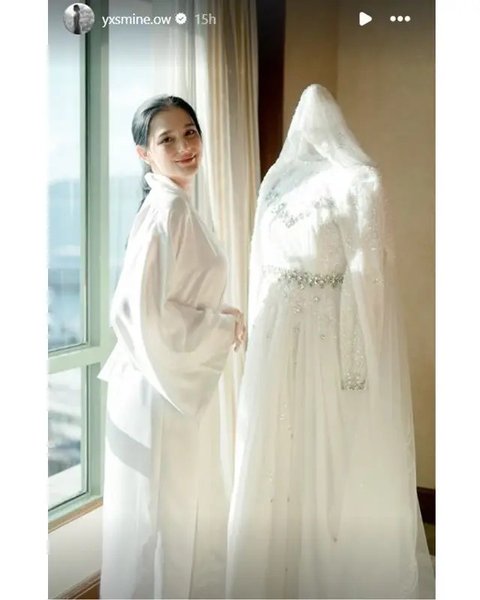 Pernikahan kedua Yasmine Ow eks istri Aditya Zoni. (sumber: Instagram/yxsmine.ow)