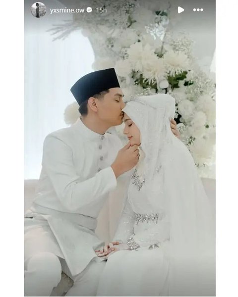 Pernikahan kedua Yasmine Ow eks istri Aditya Zoni. (sumber: Instagram/yxsmine.ow)