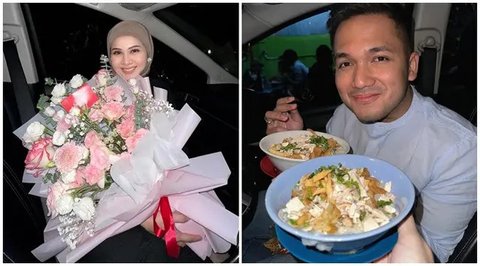 Potret Pasangan Artis Dinner di Momen Valentine 2025. (Sumber: Instagram/salshabillaadr/elelrumi)