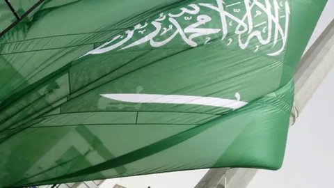 Ilustrasi bendera Arab Saudi. (Usnplash)