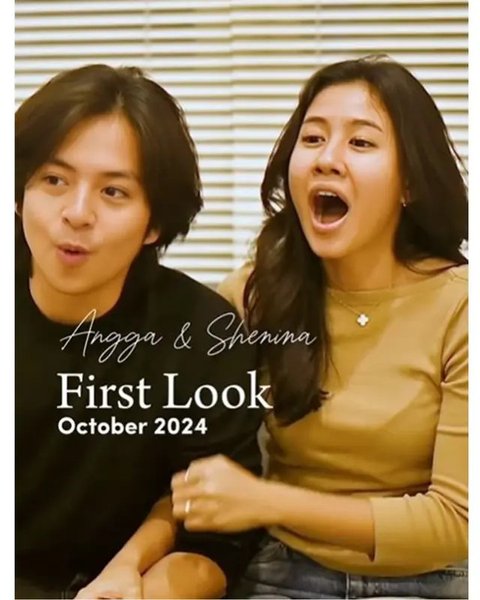 Momen Angga dan Shenina fitting baju pengantin. (sumber: Instagram/didietmaulana)