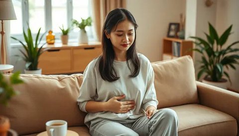 ciri kanker usus Ilustrasi dibuat AI