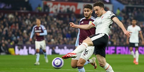 Hasil Aston Villa vs Liverpool: Skor 2-2