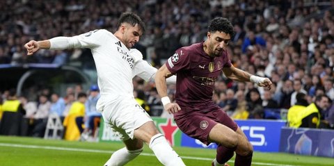 Rapor Pemain Real Madrid saat Hajar Man City: Mbappe Tampil Gemilang, Lini Belakang Kokoh!