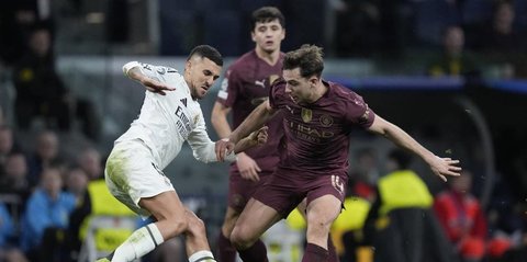 Rapor Pemain Real Madrid saat Hajar Man City: Mbappe Tampil Gemilang, Lini Belakang Kokoh!