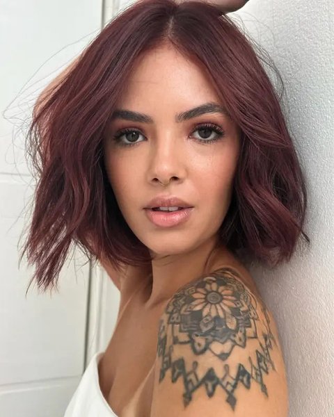 Inilah pilihan potongan rambut yang cocok untuk bentuk wajah bulat/copyright pinterest/mindymcknight33