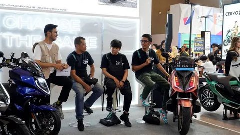 Alva Pamer Motor Listrik Modifikasi di IIMS 2025, Apa yang Spesial? (ist)