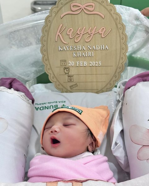 Potret Anak Kiky Saputri yang Baru Lahir, Cantik dengan Nama Indah yang Penuh Makna