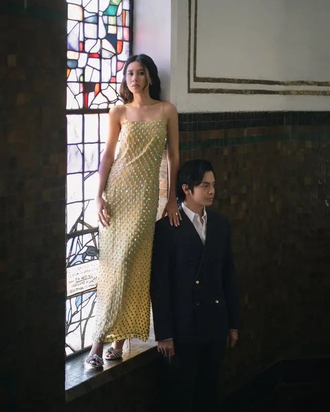 Intip foto prewedding Angga Yunanda dan Shenina Cinnamon yang mirip dengan adegan film (@angga)