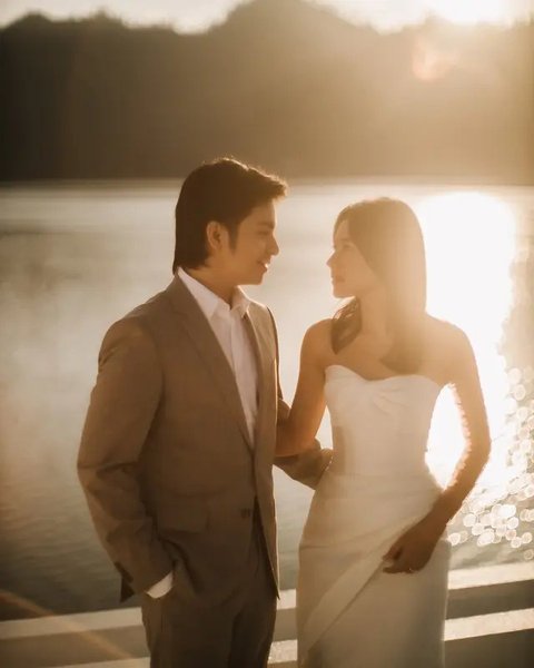 Intip foto prewedding Angga Yunanda dan Shenina Cinnamon yang mirip dengan adegan film (@angga)