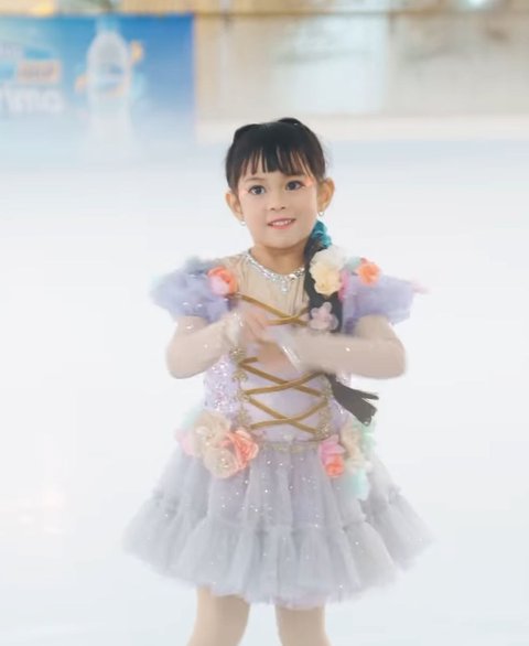 Sada Amina Hanara, Putri Fitri Tropica yang Juara Ice Skating di Usia 6 Tahun!