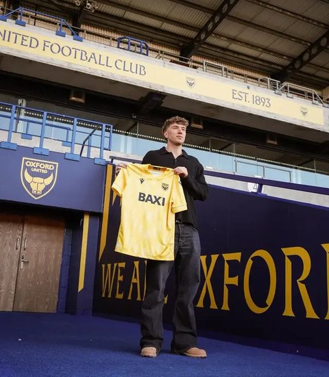 Ole Romeny memperkuat Oxford United di EFL Championship 2024/2025. (Dok. Oxford United)