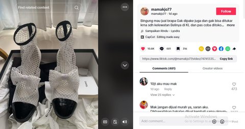 Ibu Lyodra Jual Barang Preloved sang Anak dengan Harga Sangat Miring, Banjir Komentar Lucu Netizen