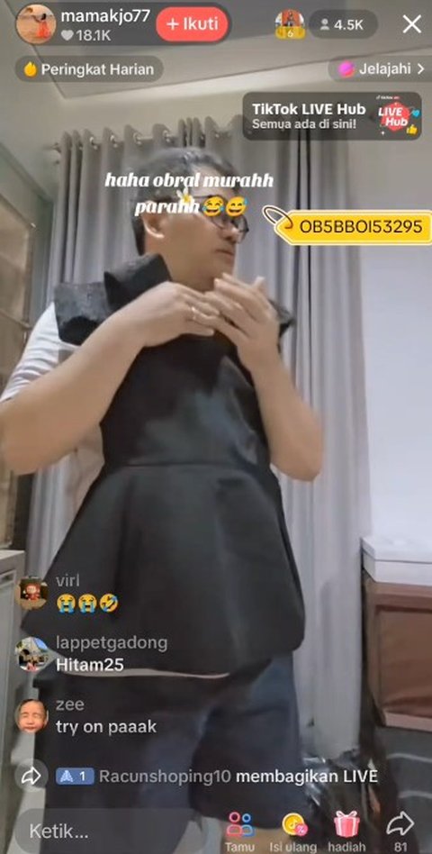 Ibu Lyodra Jual Barang Preloved sang Anak dengan Harga Sangat Miring, Banjir Komentar Lucu Netizen