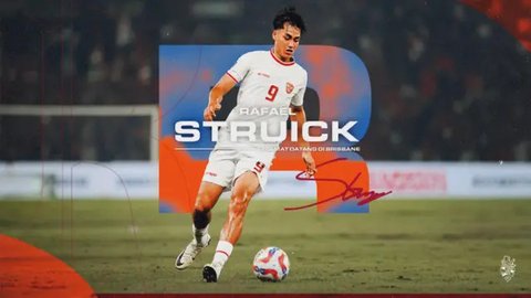 Timnas Indonesia - Ilustrasi Rafael Struick (Bola.com/Adreanus Titus)