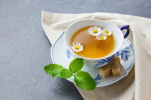 Ilustrasi Teh Chamomile (dok. Pixabay.com/congerdesign/Putu Elmira)