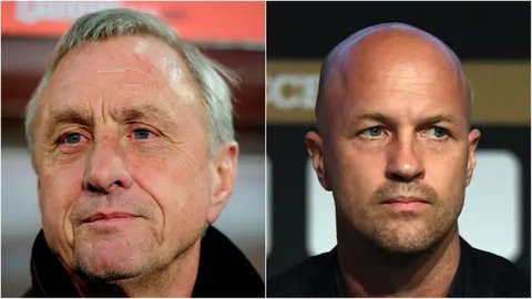 Anak Johan Cruyff yang juga mantan pemain sepak bola, Jordi Cruyff. (AFP/Lluis Gene)