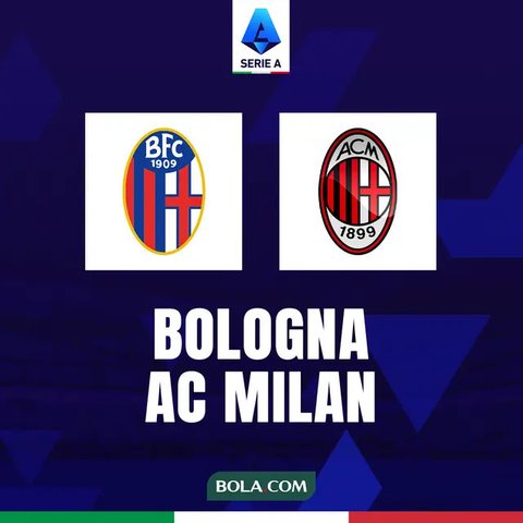 Liga Italia - Bologna Vs AC Milan (Bola.com/Adreanus Titus)