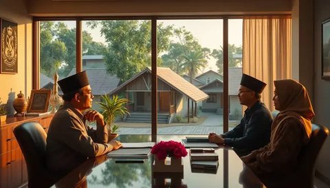 perbedaan lurah dan kepala desa Ilustrasi dibuat AI