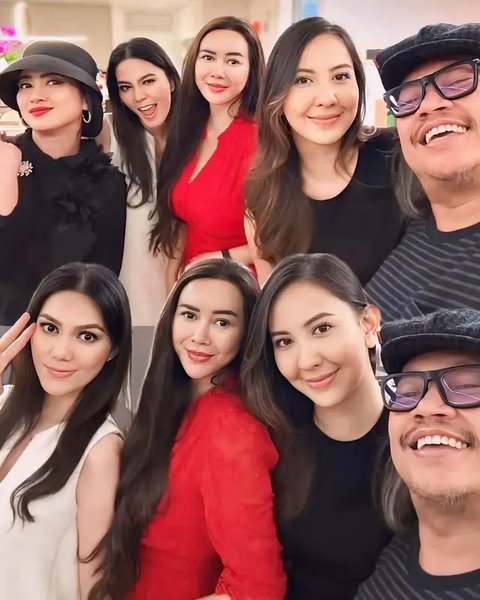 Potret Aura Kasih Bergaun Merah di Ultah ke-38 (Sumber: Instagram/aurakasih)