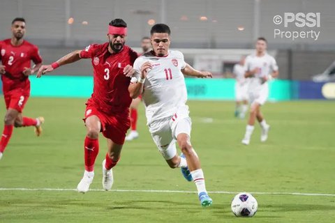 Timnas Indonesia bermain imbang 2-2 kontra Bahrainpada laga ketiga Grup C putaran ketiga kualifikasi Piala Dunia 2026 zona Asia di Bahrain National Stadium, Riffa, Kamis (10/10/2024) malam