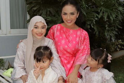 Aurel Hermansyah Rayakan Buka Puasa Bersama Krisdayanti dan Ashanty, Ini Momen Keakrabannya!