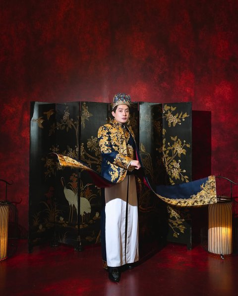 Potret Ulang Tahun Edric Tjandra yang ke-40, Meriah Banget dan Tampil Bak Raja Chindo Kingdom
