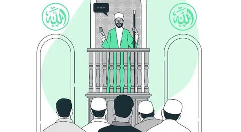 Kultum atau kuliah tujuh menit, biasanya menjadi salah satu rangkaian kegiatan dalam pelaksanaan shalat sunat Tarawih Ramadan (Liputan6.com/Jayadi Supriadin_