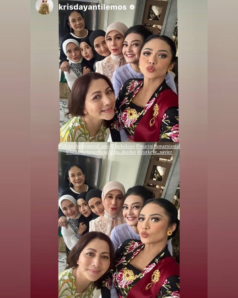Potret Geng Artis Lawas Awet Muda, Bella Saphira Tampil Cantik Bareng Marini Zumarnis Hingga Kris Dayanti