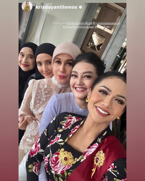 Potret Geng Artis Lawas Awet Muda, Bella Saphira Tampil Cantik Bareng Marini Zumarnis Hingga Kris Dayanti